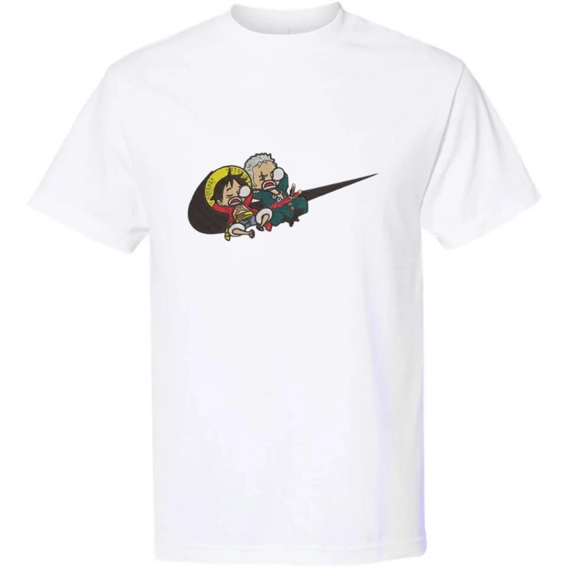 T-Shirt Luffy Zoro Nike – Image 2