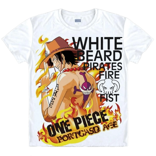 T-Shirt Ace aux Poings Ardents