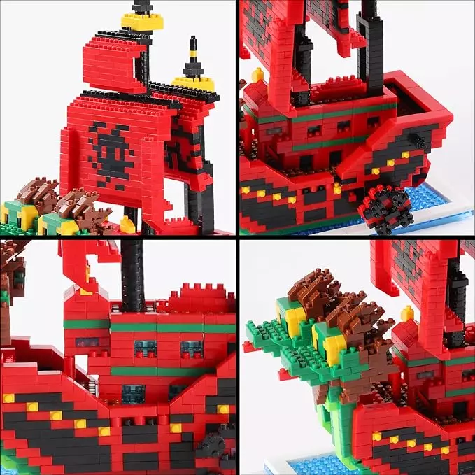 NanoBlock One Piece  Bâteau des Kujas – Image 2
