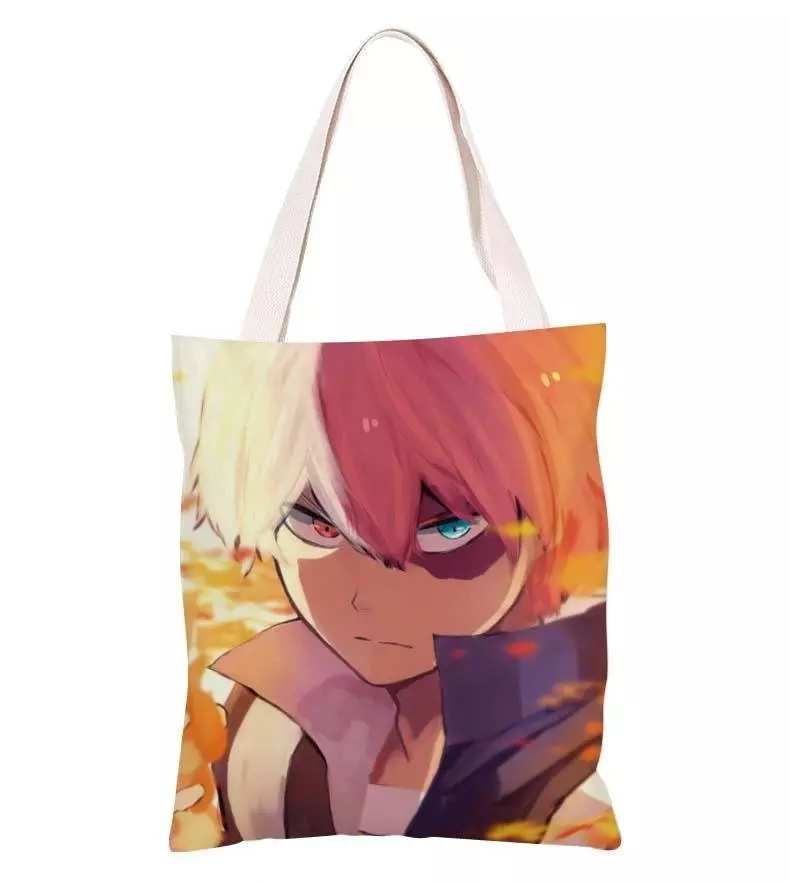 Sac Cabas My Hero Academia   Flammes de Shoto – Image 2