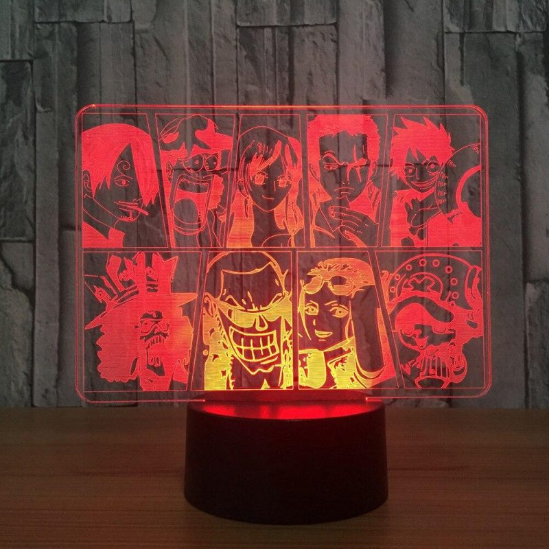 Lampe One Piece 3D