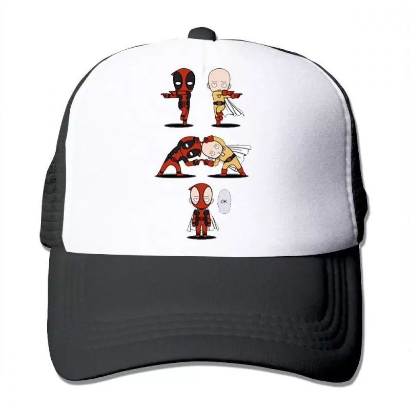 Casquette Saitama & Deadpool Fusion