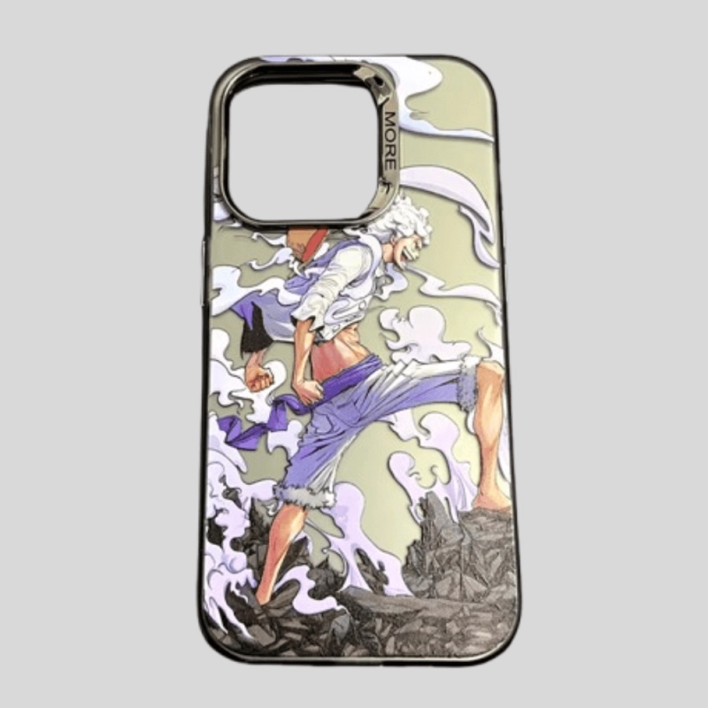 Coque iPhone One Piece Luffy Gear 5 Déterminé