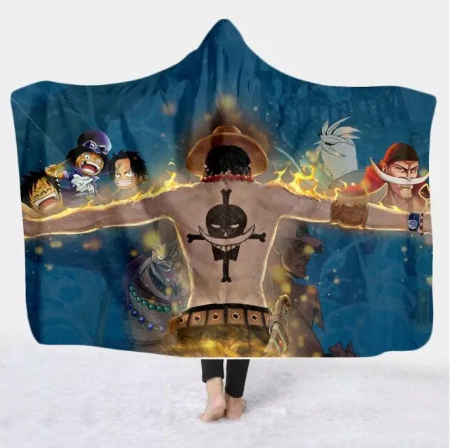 Plaid A Capuche One Piece  Légende