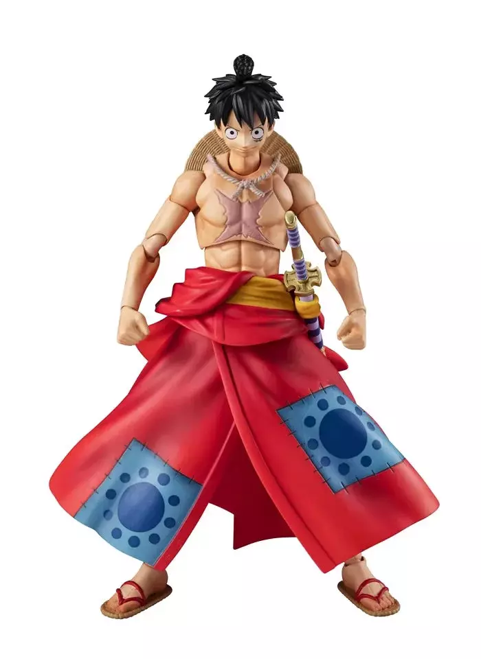 Figurine One Piece Luffy Wano Articulé – Image 6