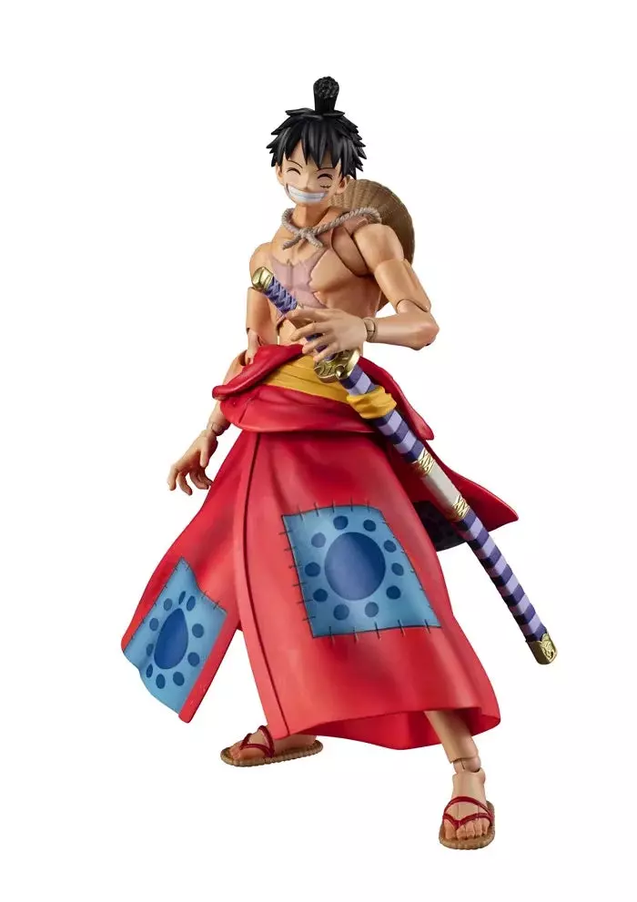 Figurine One Piece Luffy Wano Articulé – Image 4
