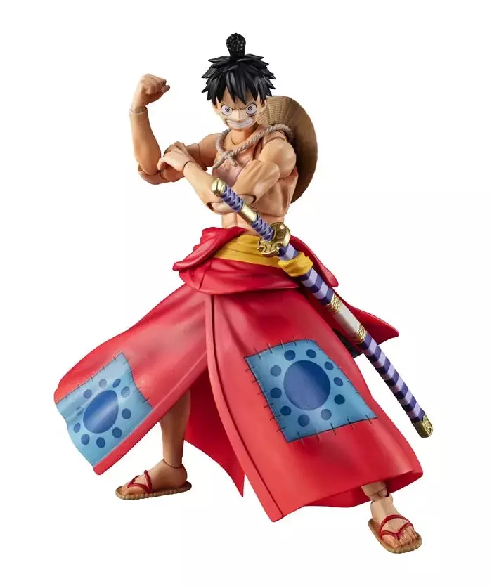 Figurine One Piece Luffy Wano Articulé – Image 3