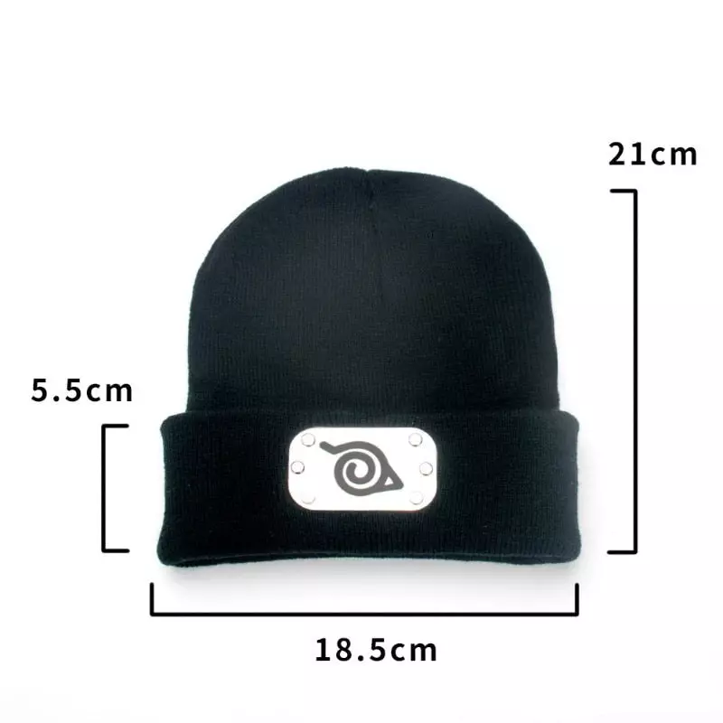 Dimensions bonnet Naruto Konoha