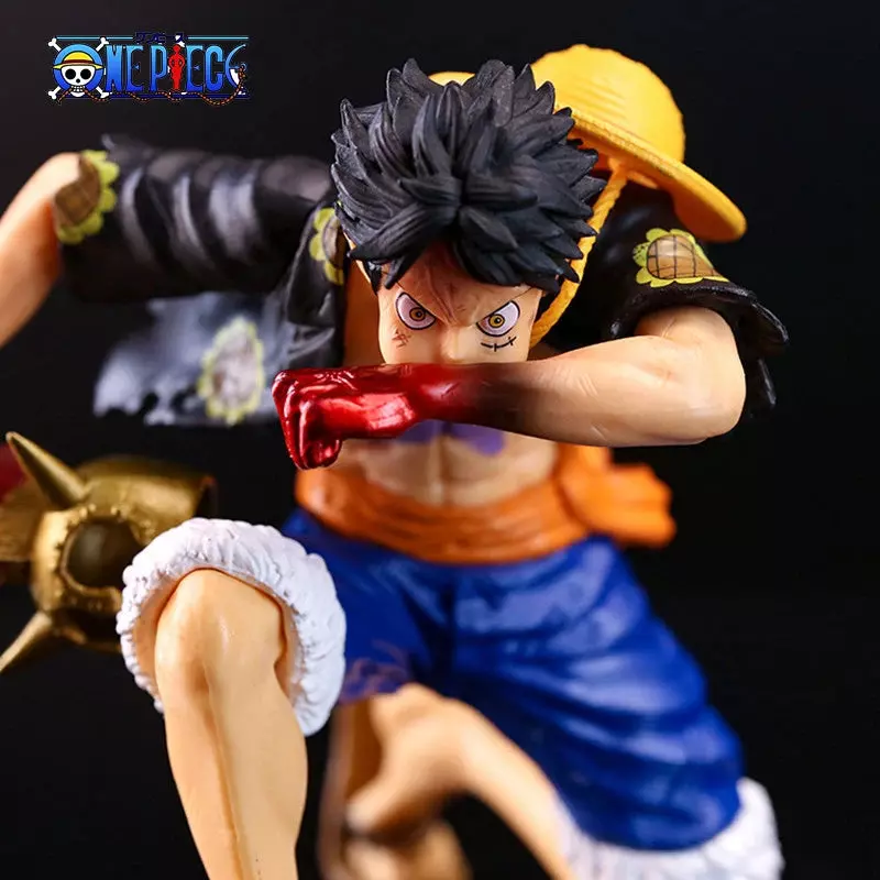 Figurine One Piece Luffy Red Hawk – Image 2