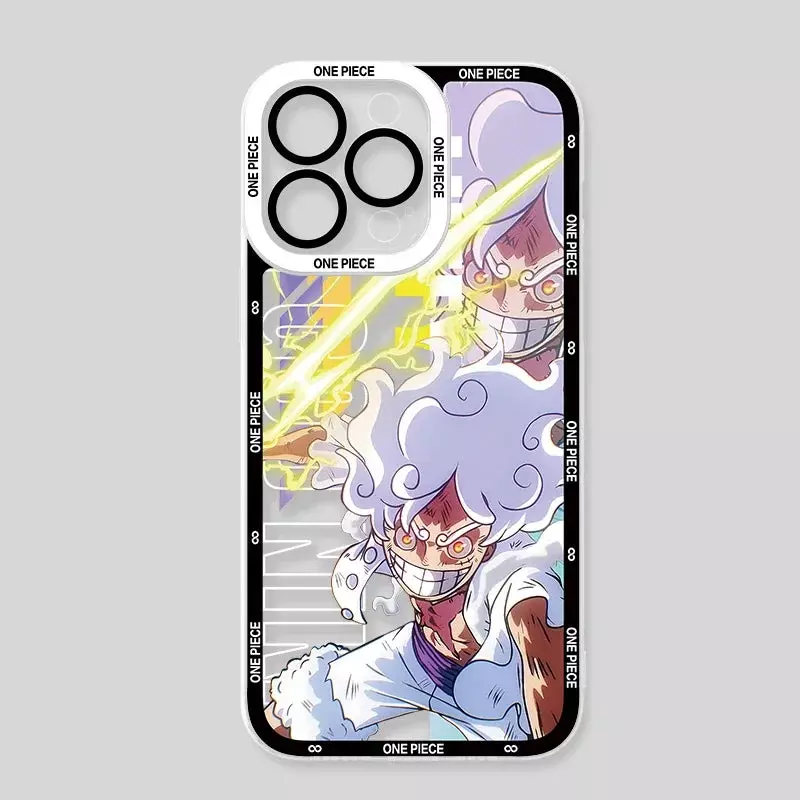 Coque iPhone One Piece Monkey D Luffy Puissance