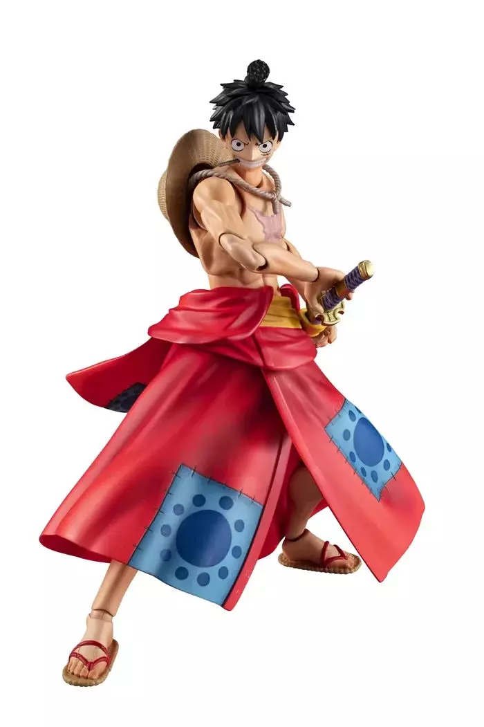 Figurine One Piece Luffy Wano Articulé – Image 2