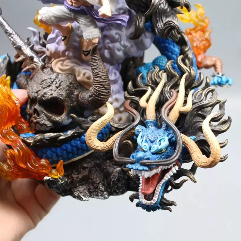Figurine One Piece Luffy Contre Kaido Dragon – Image 5