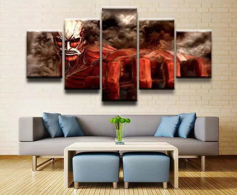 Tableau Attaque des Titans Titan