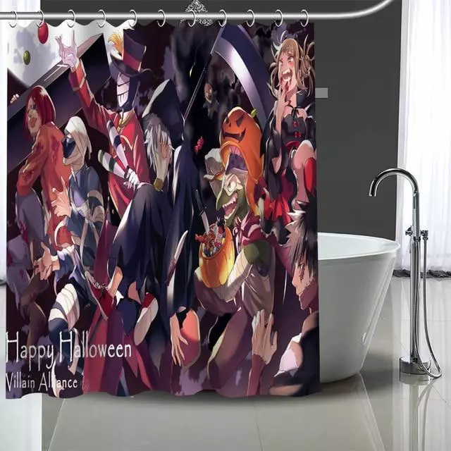 Rideau de Douche MHA Alliance des Super Vilains