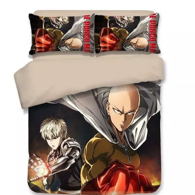 Housse de Couette One Punch Man Saitama Genos