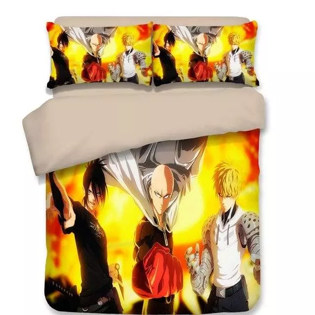 Housse de Couette One Punch Man Trois Héros
