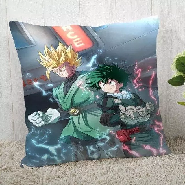 Housse de Coussin My Hero Academia Izuku et Gohan