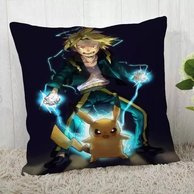 Housse de Coussin My Hero Academia Denki & Pikachu