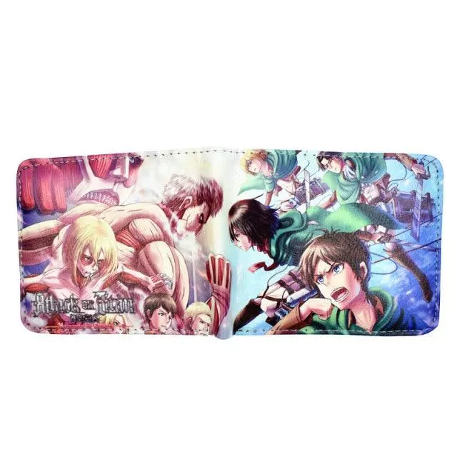 PorteFeuille Attaque des Titans Paradis vs Mahr