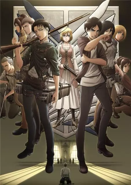 Poster Attaque des Titans  Levi et Eren – Image 8