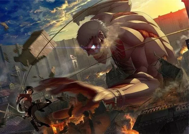 Poster Attaque des Titans  Levi et Eren – Image 25