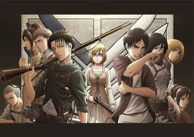 Poster Attaque des Titans  Levi et Eren – Image 11