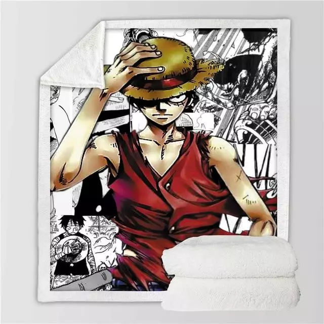 Plaid One Piece Luffy
