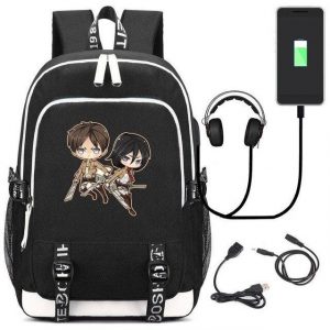 Sac Attaque des Titans Eren Mikasa