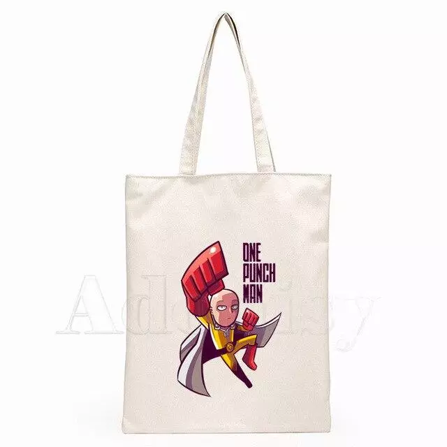 Sac Cabas One Punch Man Chauve Capé Héros
