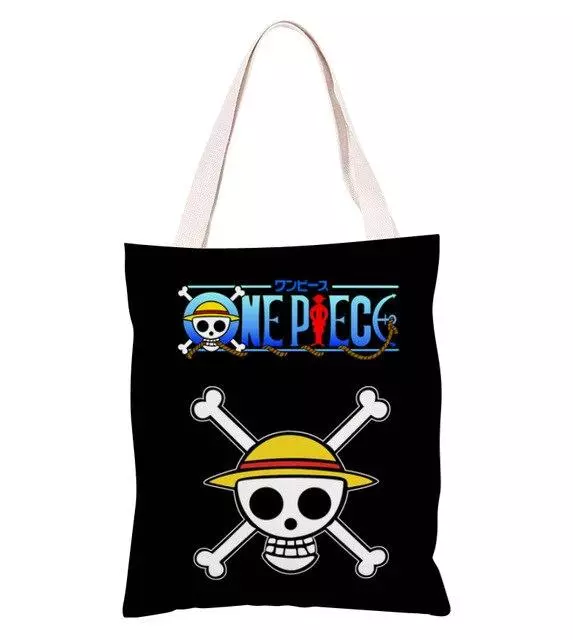 Sac Cabas One Piece Jolly Roger Mugiwara