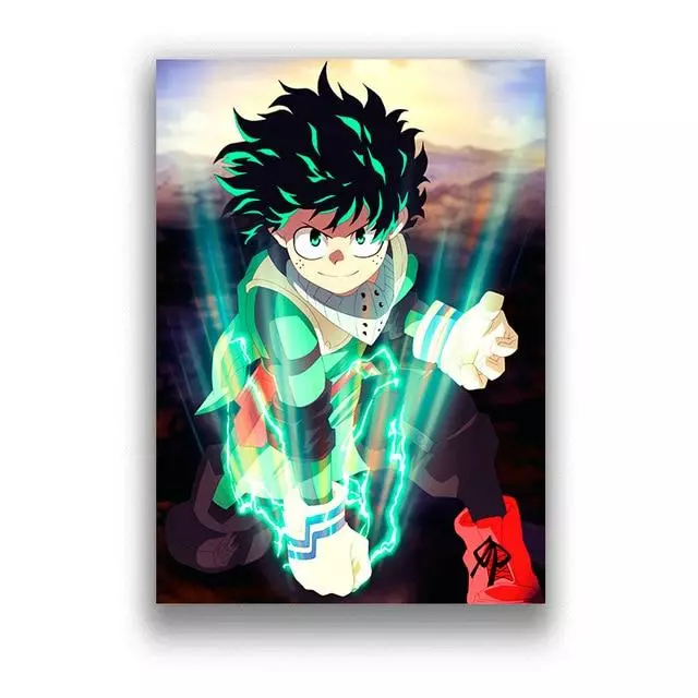 Poster My Hero Academia Izuku Héros