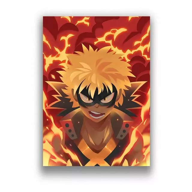 Poster My Hero Academia Kacchan Héros