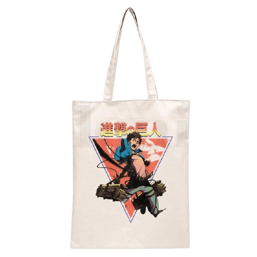 Sac Cabas Attaque des Titans Eren Tridimensionnel