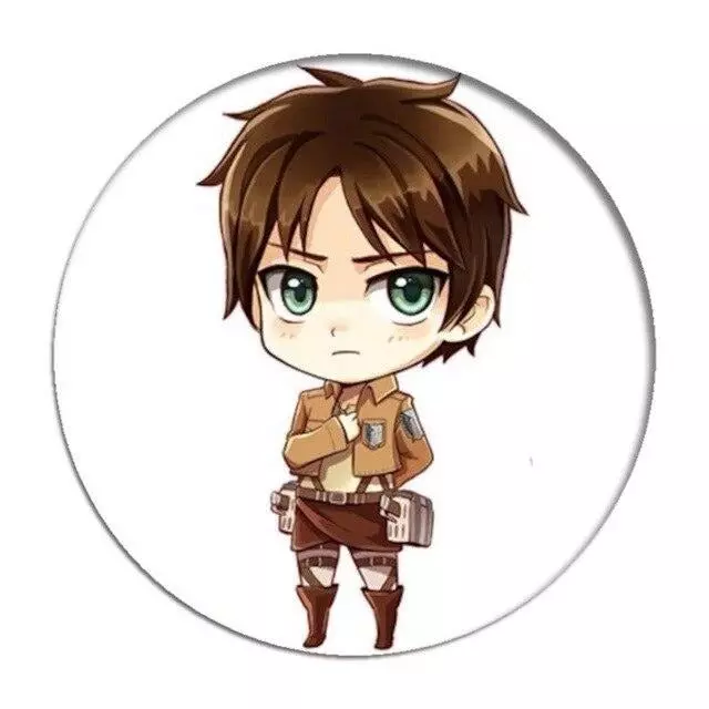 Pin's Attaque des Titans Eren Chibi