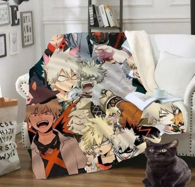Plaid Katsuki Bakugo