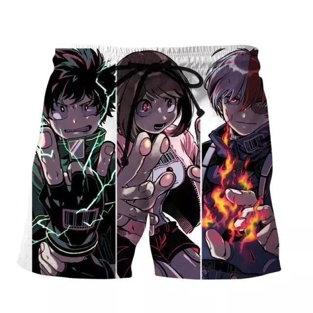 Short My Hero Academia Izuku Ochaco Shoto