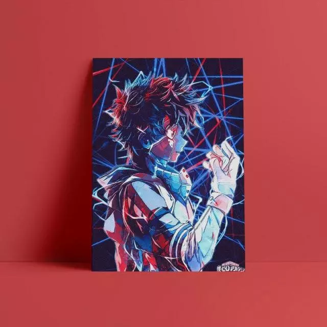 Tableau My Hero Academia Izuku Smash