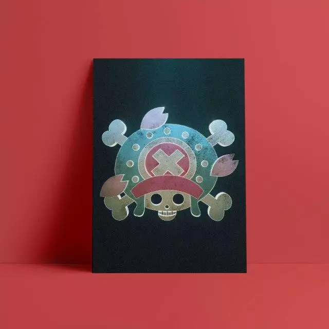 Tableau One Piece Jolly Roger de Chopper