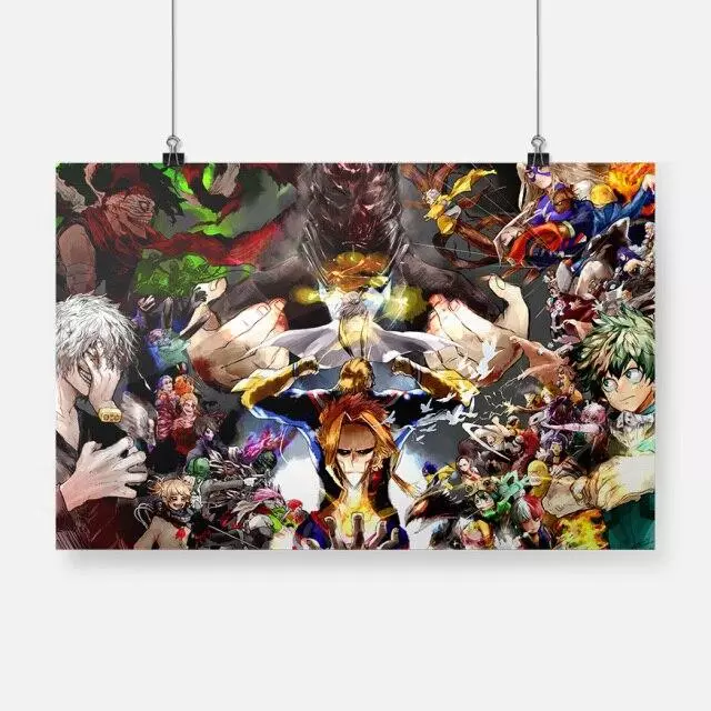 Tableau My Hero Academia MHA