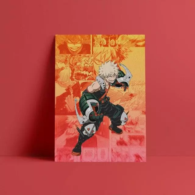 Tableau My Hero Academia Kacchan