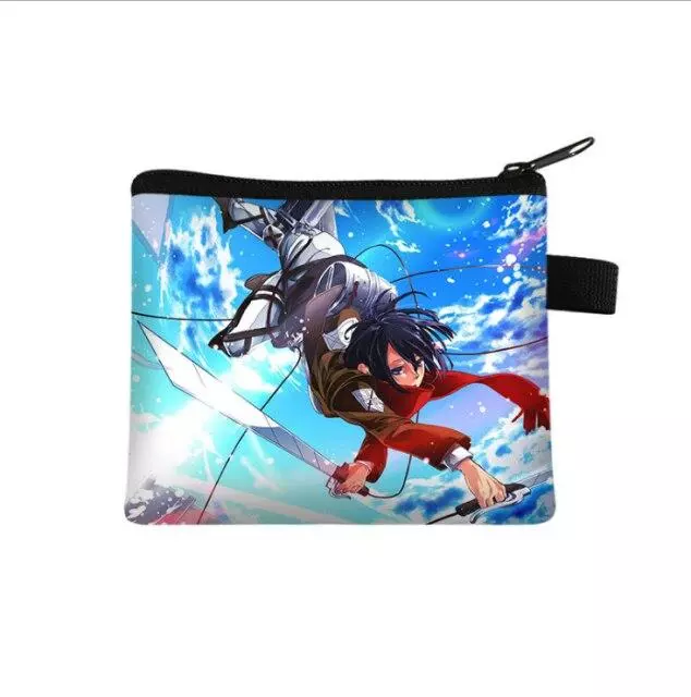 Porte Monnaie Attaque des Titans Mikasa Ackerma