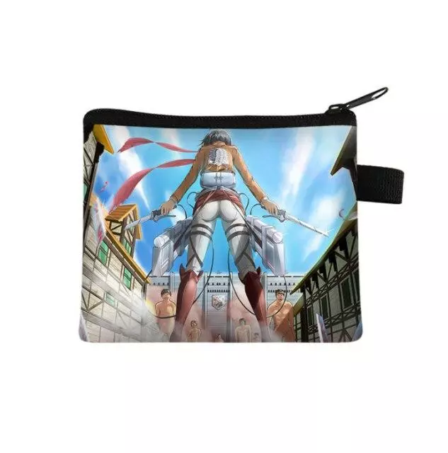 Porte Monnaie Attaque des Titans Mikasa
