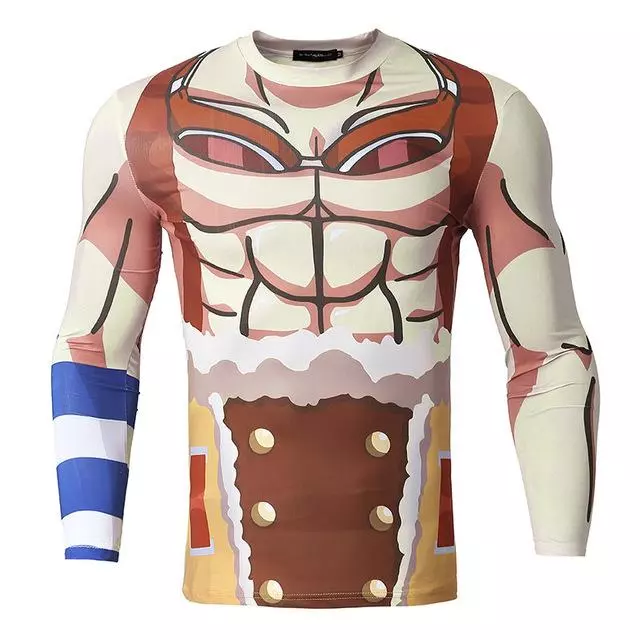T-Shirt One Piece Compression Usopp