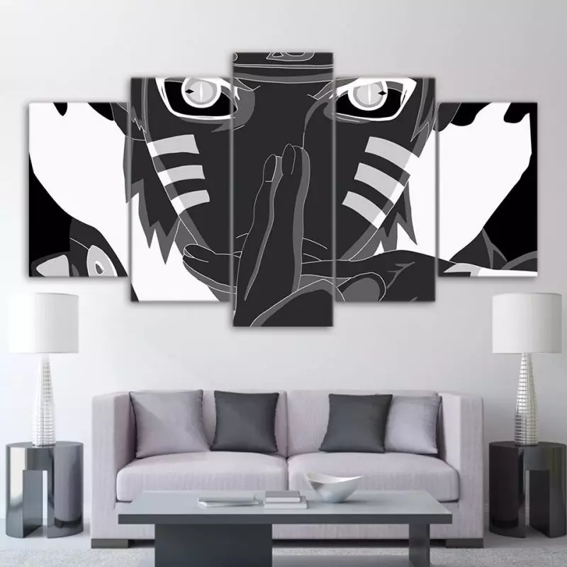 Tableau Naruto black and white – Image 2