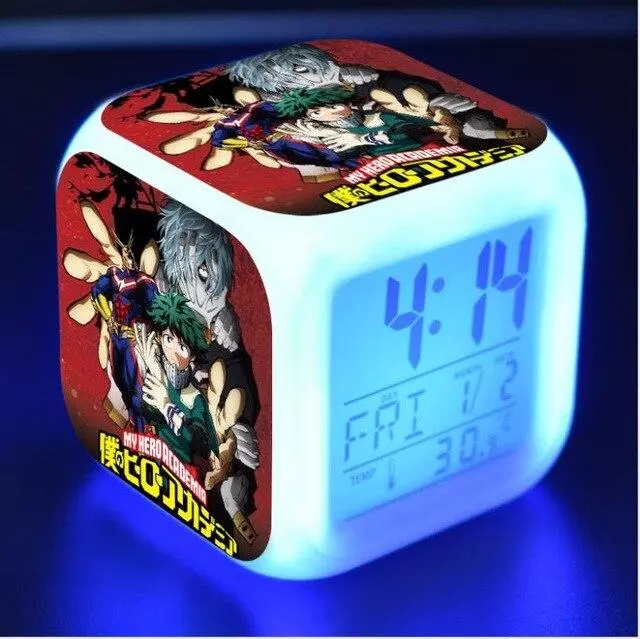 Réveil My Hero Academia All Might Izuku Tomura Shigaraki