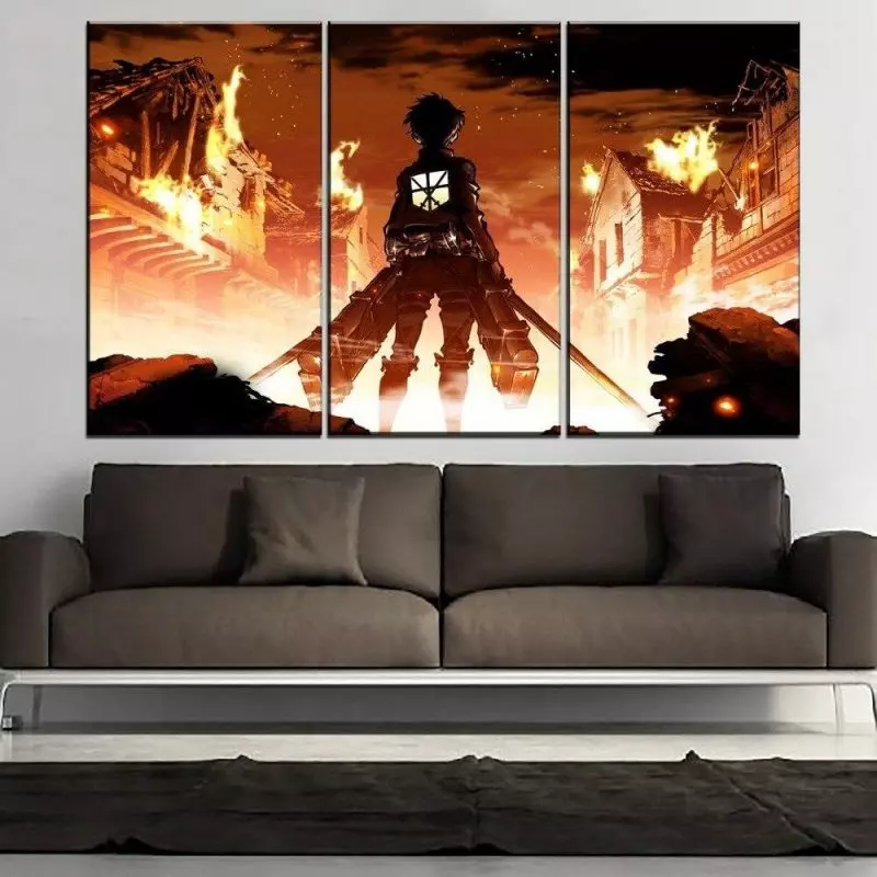 Tableau Attaque des Titans SnK Saison 1