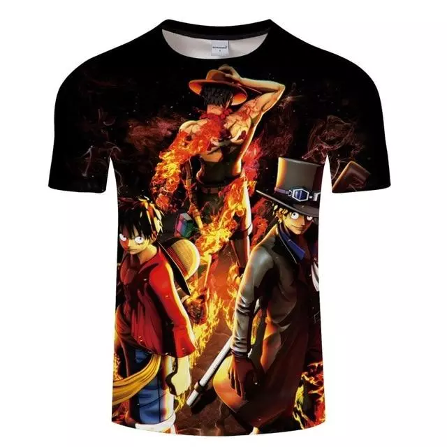 T-Shirt Sabo Ace Luffy
