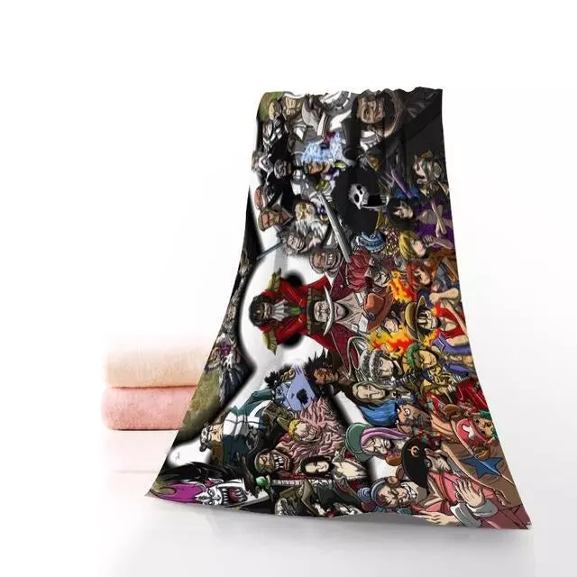 Serviette de Plage One Piece Gol D. Roger