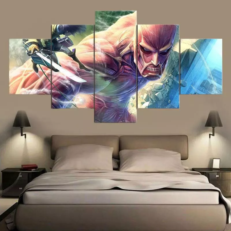 Tableau Attaque des Titans