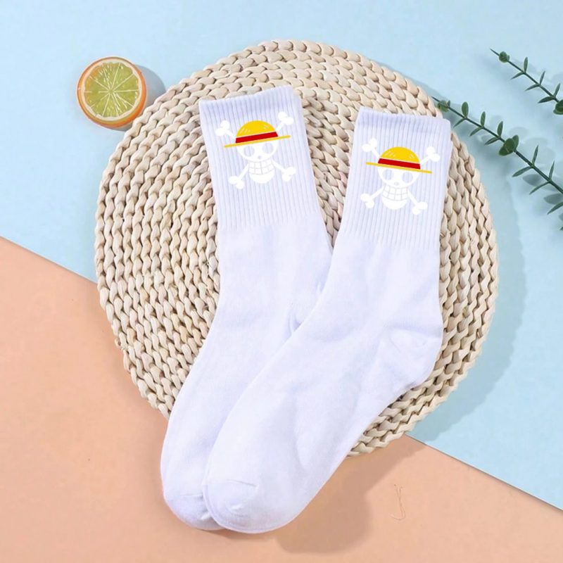 Chaussette One Piece Emblème Chapeau De Paille
